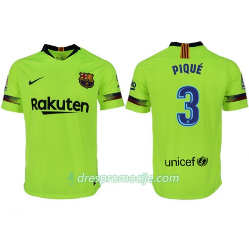 FC Barcelona Dres PIQUE 3 Gostujući 2018/19 Kratkih Rukava FC Barcelona Dres PIQUE 3 Gostujući 2018/19 Kratkih Rukava